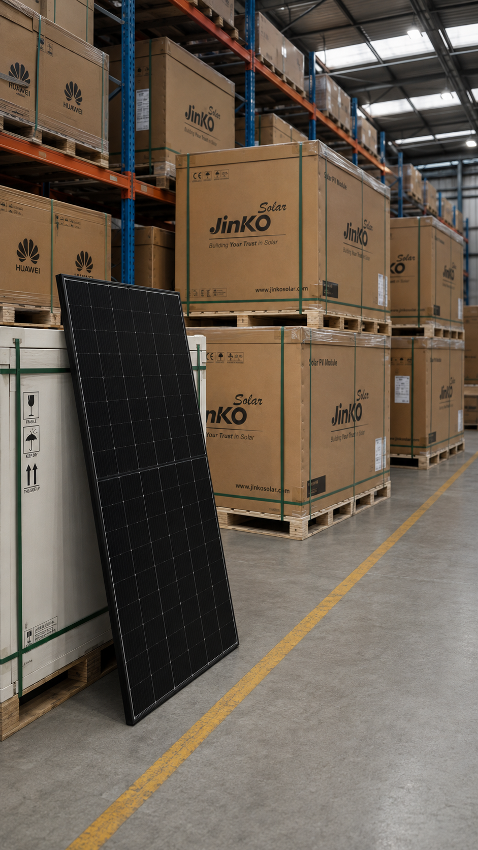 Solar groothandel voor voorraad, projectorders en internationale levering