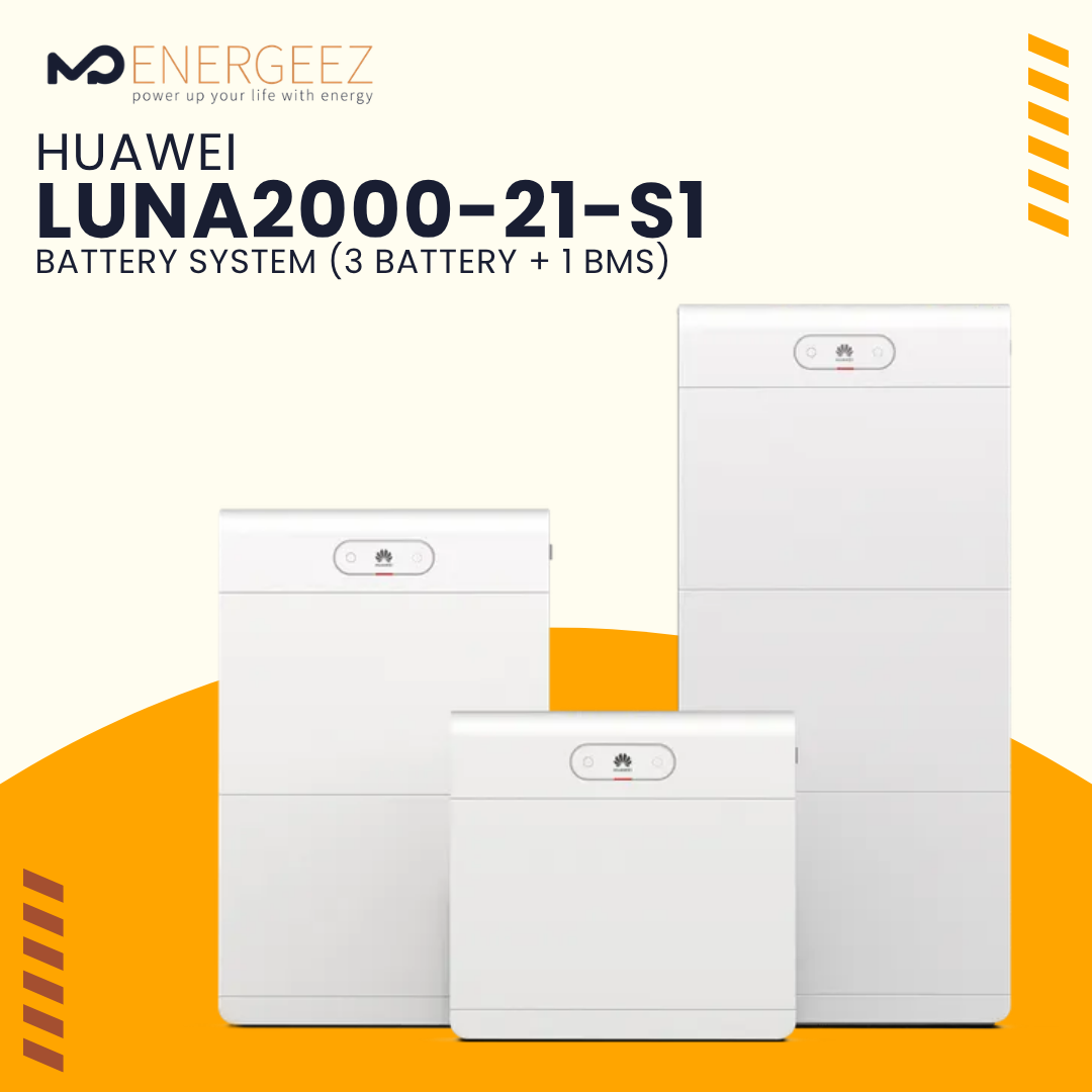 BATTERIE HUAWEI LUNA2000-21-S1 (3 BATTERIES + 1 BMS)