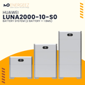 HUAWEI LUNA2000-10-S0 BATTERY SET (2 BATTS + 1 BMS)